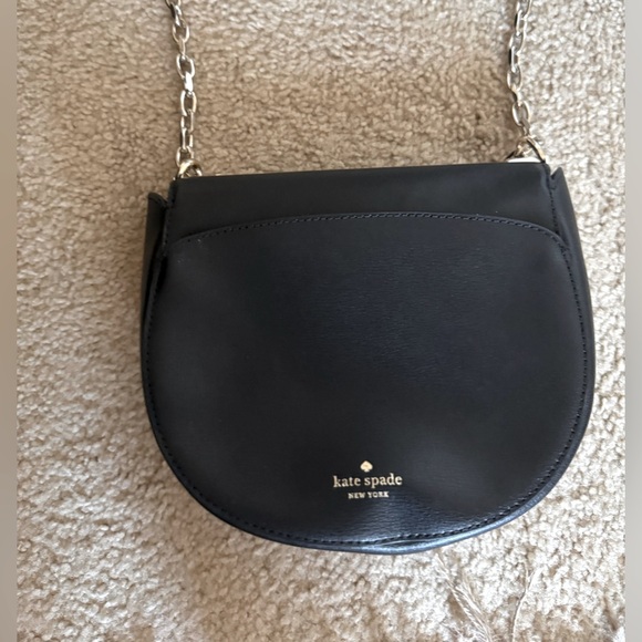 kate spade Handbags - NEW Kate Spade Cross Body Black Leather Purse